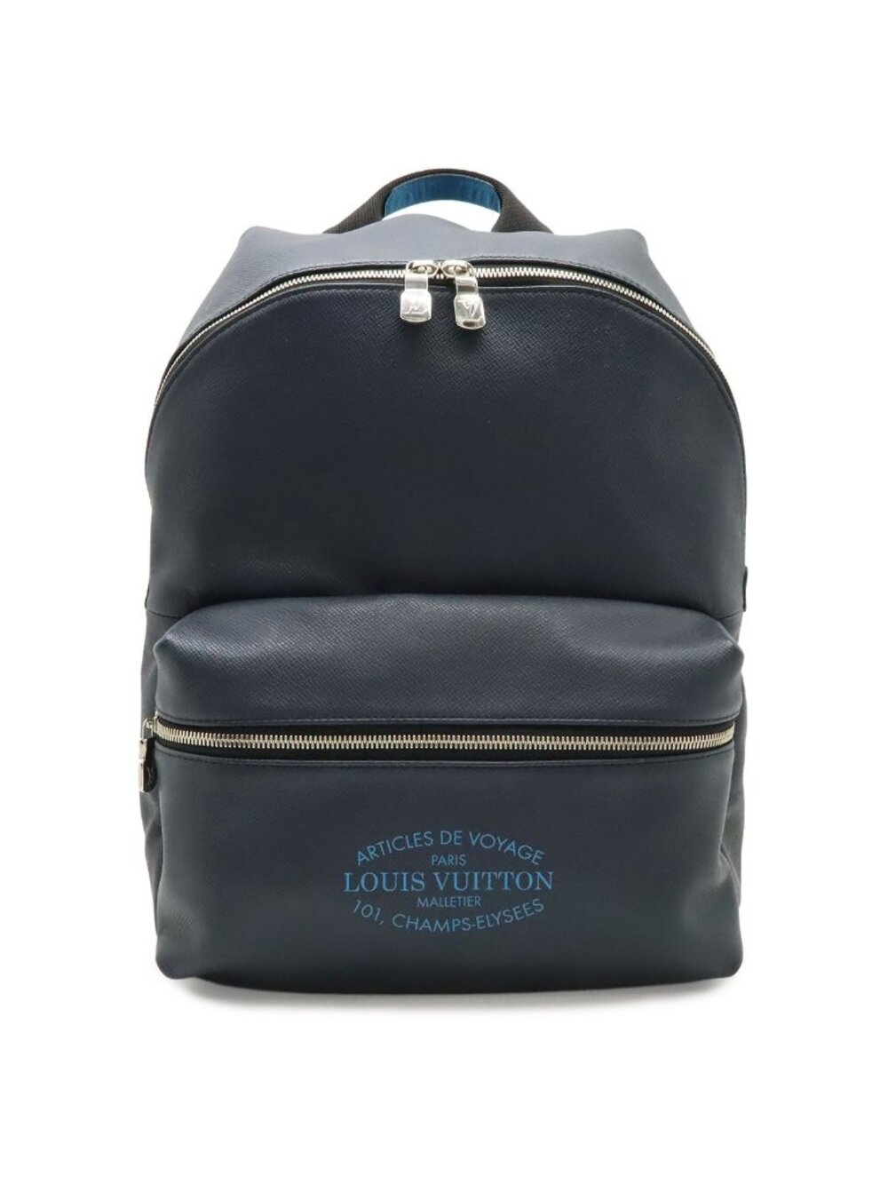 Louis Vuitton Taiga Discovery Backpack PM Blue Marine Navy